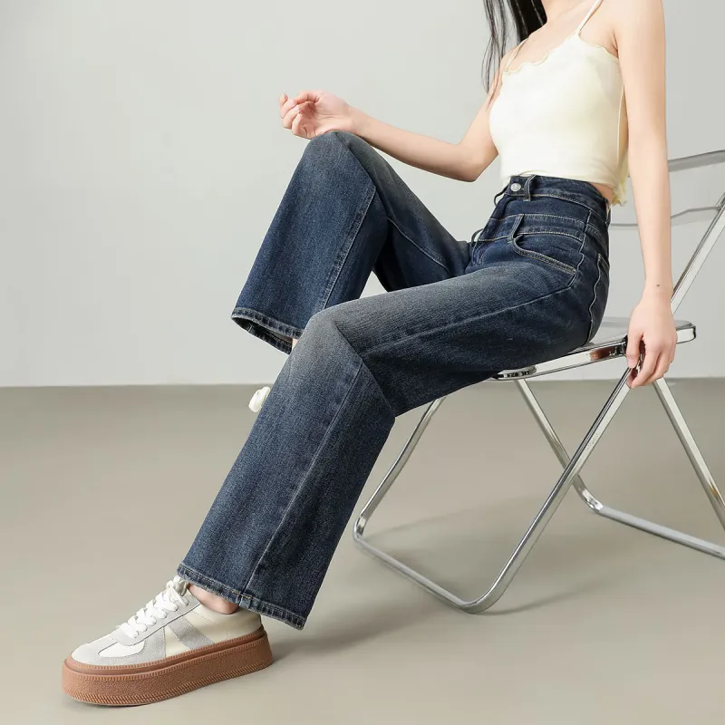 Ya Sheep People Jeans Women's Vintage Blue-6