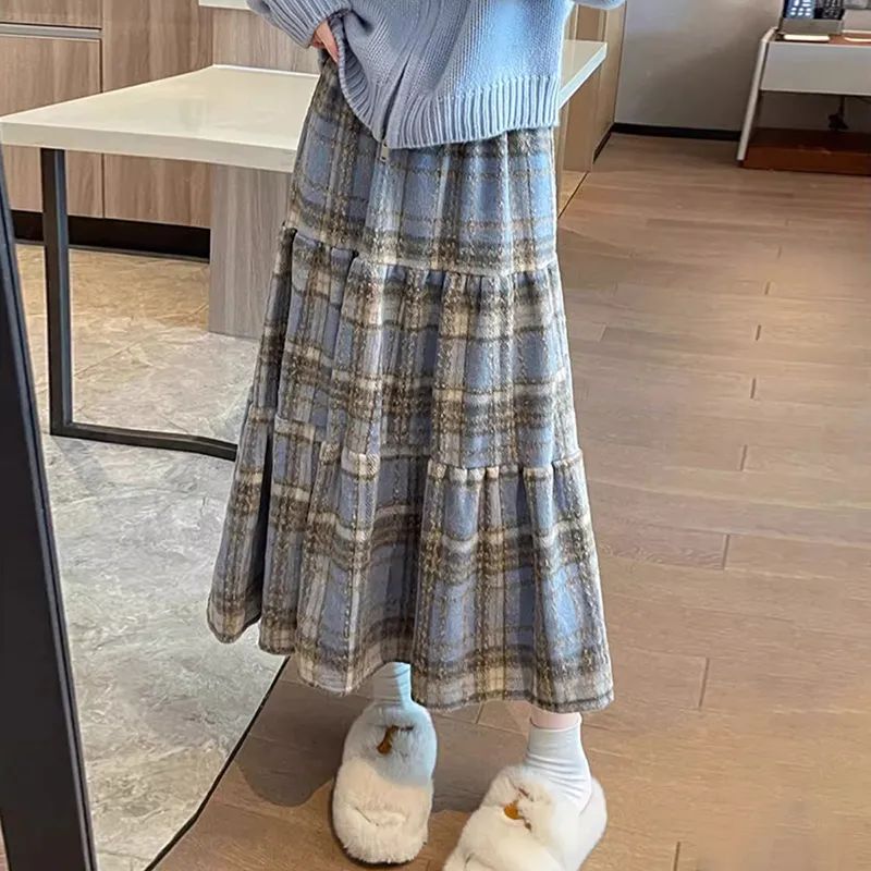 Ya Sheep People Casual Long Skirts Women's-14
