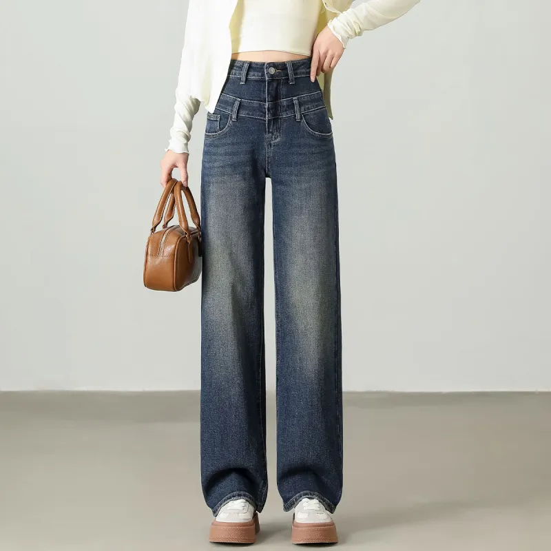 Ya Sheep People Jeans Women's Vintage Blue-1