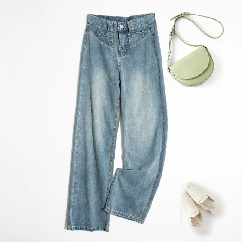 Ya Sheep People Jeans Women's Blue-3