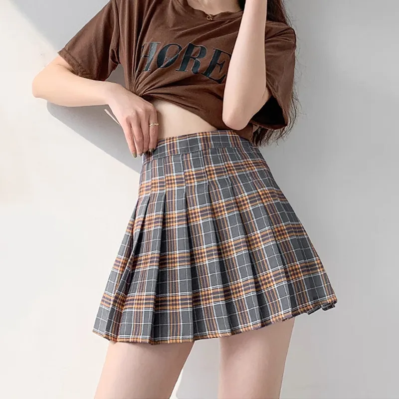 Ya Sheep People Casual Short Skirts Women's Dark Gray-1