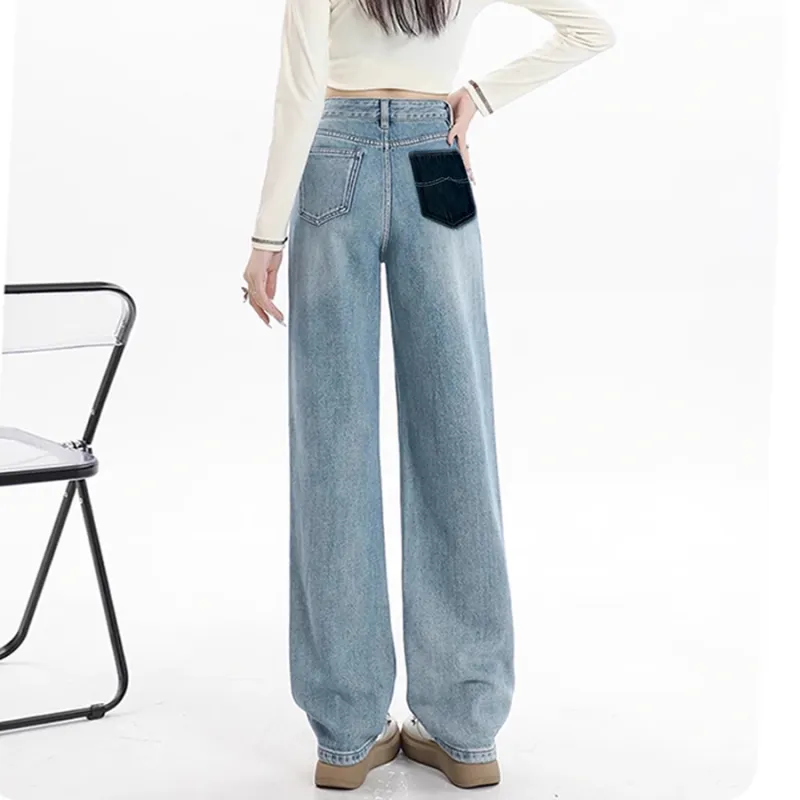 Ya Sheep People Jeans Women's Blue-2