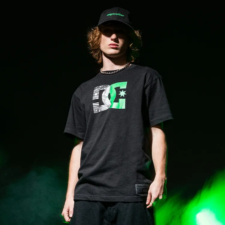DC Shoes T-Shirts Unisex Black-4