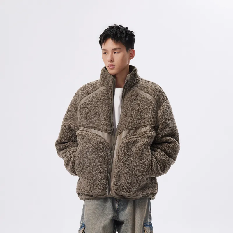 CHINISM Velvet feel Coat Unisex-8