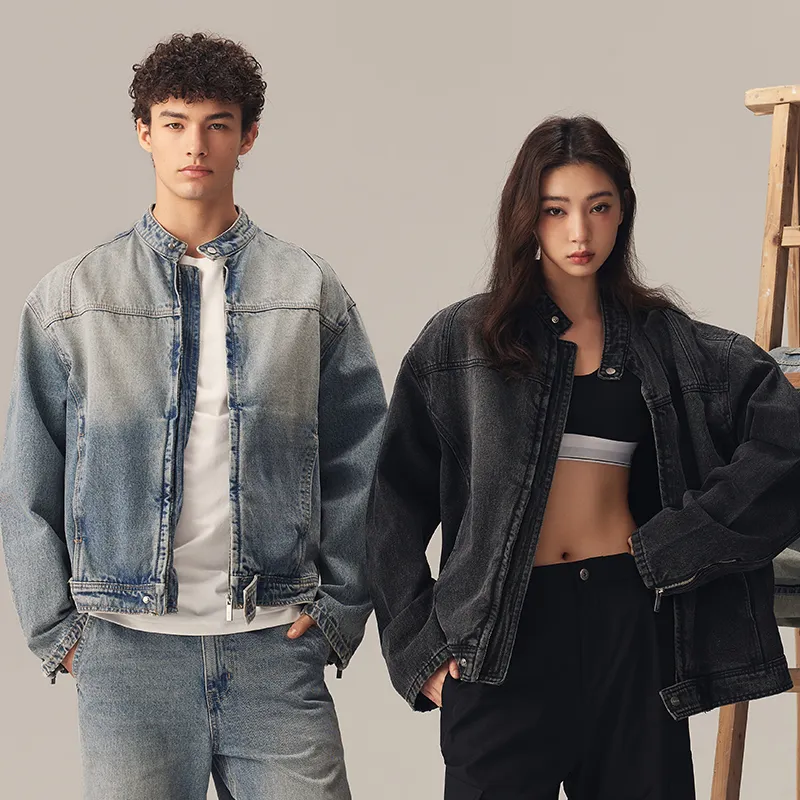 CHINISM Denim Jackets Unisex-11