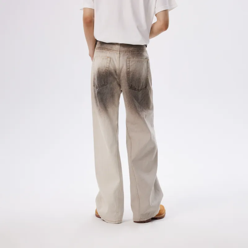CHINISM Jeans Unisex Khaki Denim-4