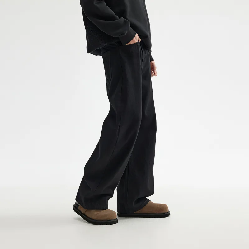 CHINISM Jeans Unisex Black Denim-3