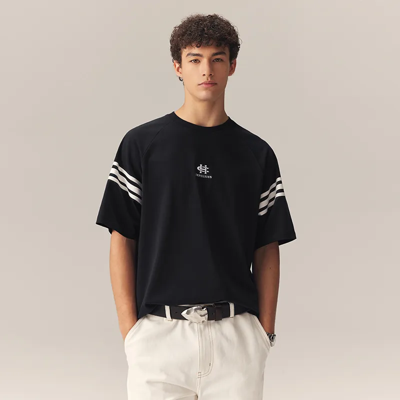 CHINISM Raglan Sleeve T Shirt Unisex-2