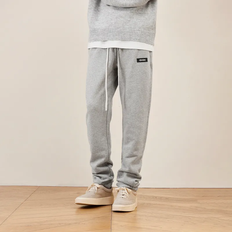 CHINISM Knitted Sports Pants Unisex-3