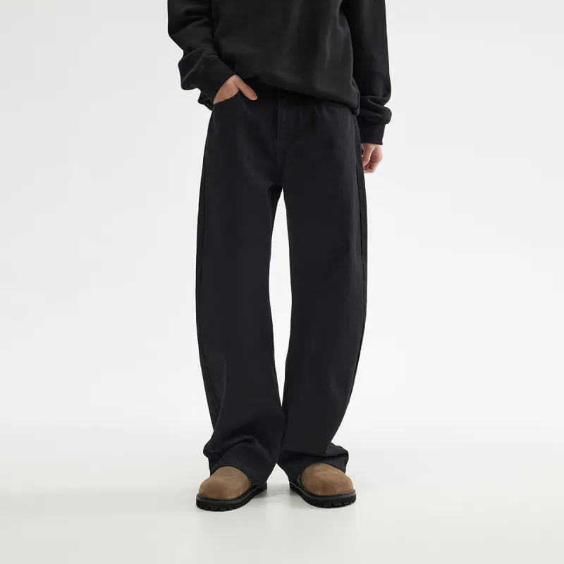 CHINISM Jeans Unisex Black Denim-2