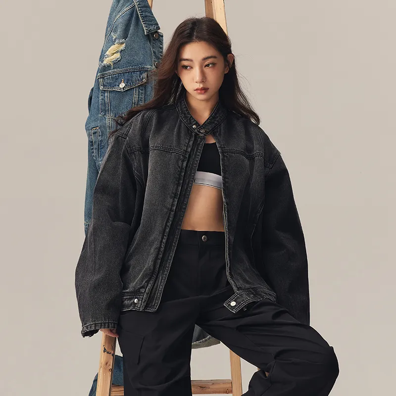CHINISM Denim Jackets Unisex-13