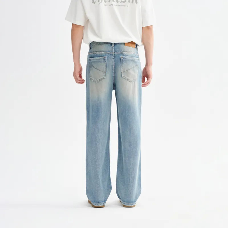 CHINISM Jeans Unisex Blue Denim-4
