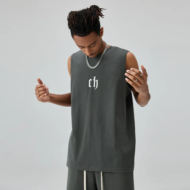 CHINISM Tank Tops Unisex-5