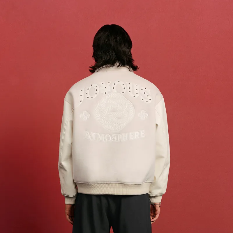 CHINISM Snake Year Spring Collection Baseball Jacket Unisex-4