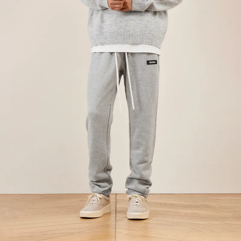 CHINISM Knitted Sports Pants Unisex-4