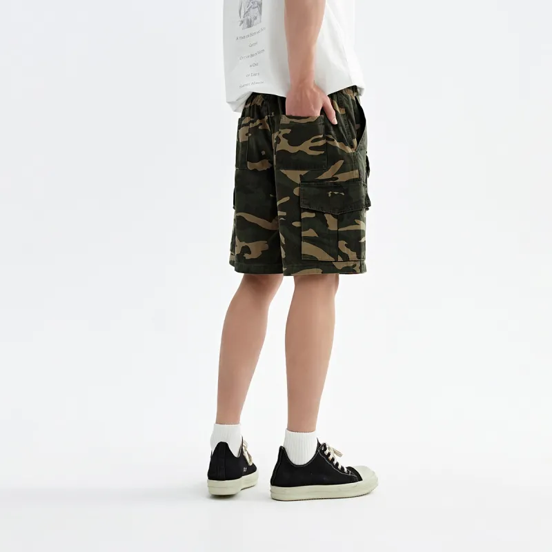 CHINISM Shorts Unisex Camouflage-5