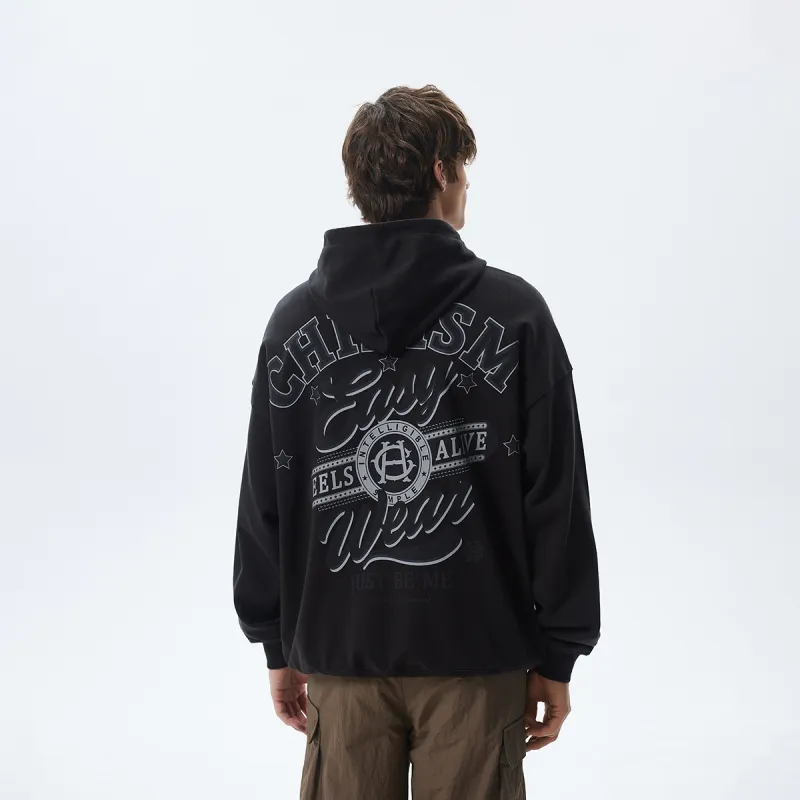CHINISM Blackwater Series Sweatshirt Unisex Dark Gray-4