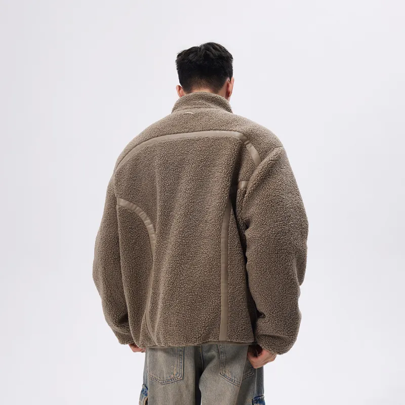 CHINISM Velvet feel Coat Unisex-9