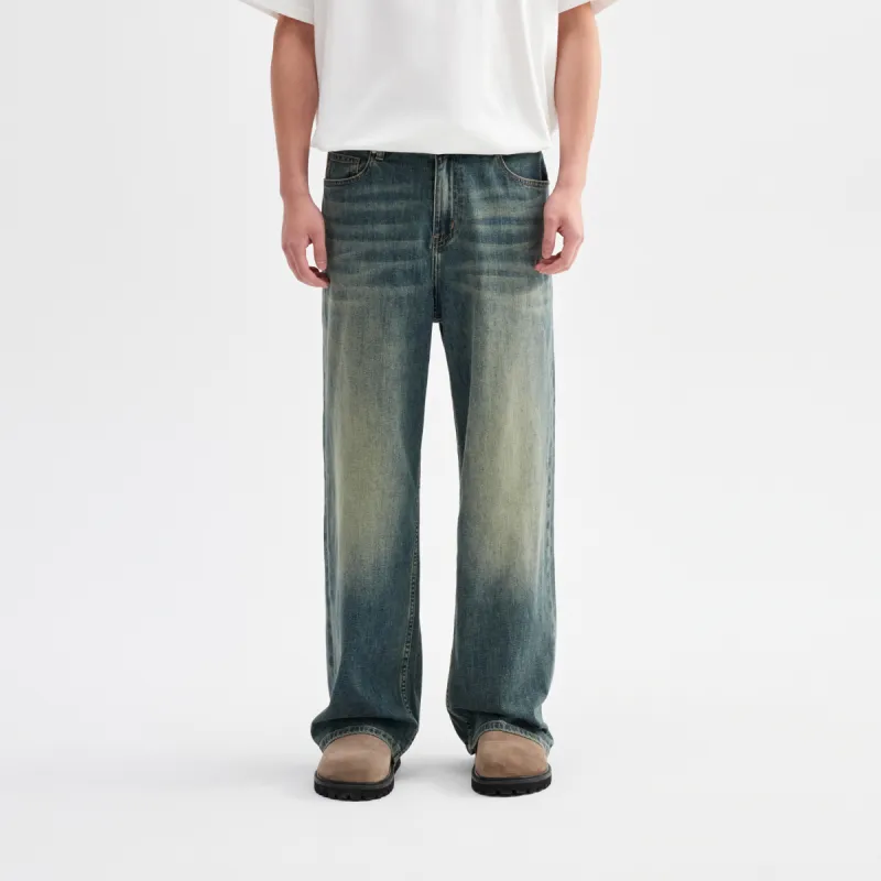 CHINISM Jeans Unisex Blue Denim-4