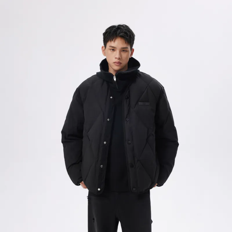 CHINISM Down Jacket Unisex Black-2