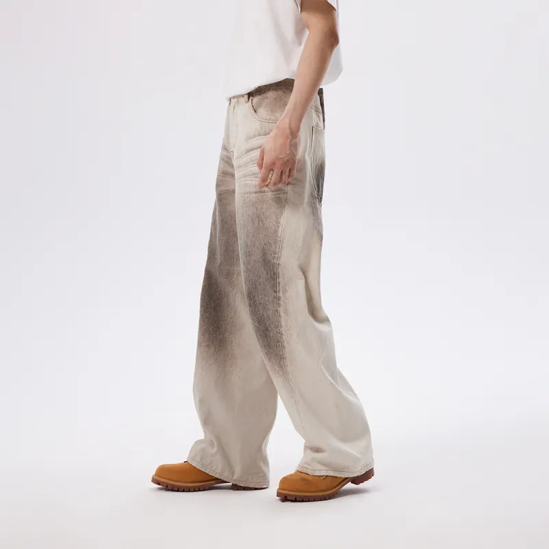 CHINISM Jeans Unisex Khaki Denim-3