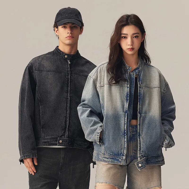 CHINISM Denim Jackets Unisex-12