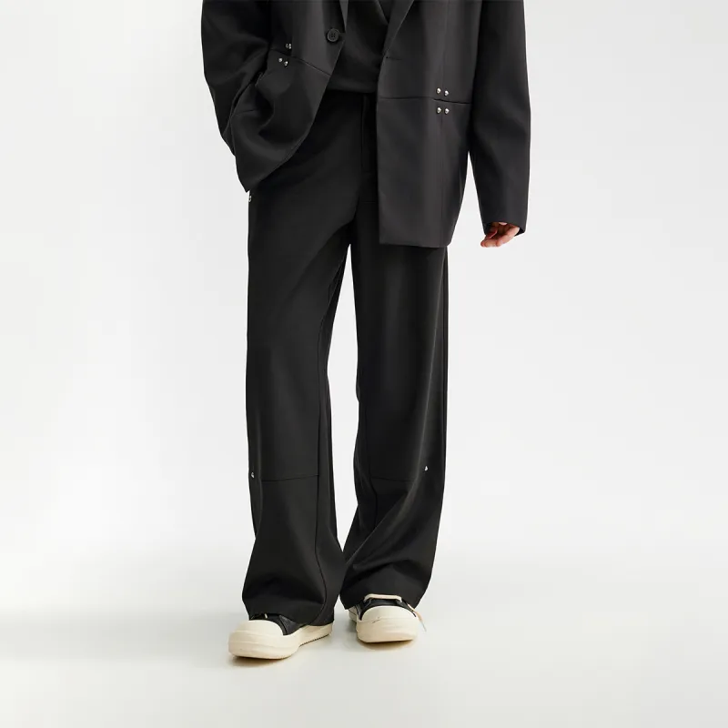 CHINISM Blackwater Series Suit Trouser Unisex Black-3