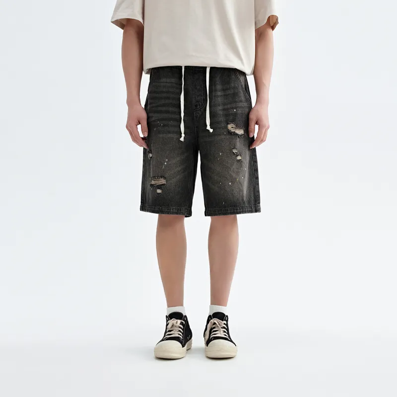 CHINISM Denim Shorts Unisex-2
