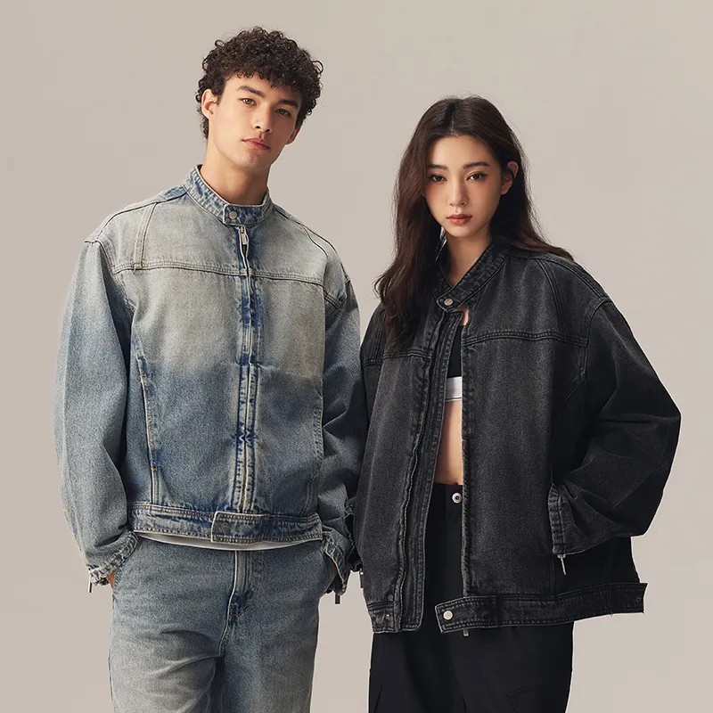 CHINISM Denim Jackets Unisex-3