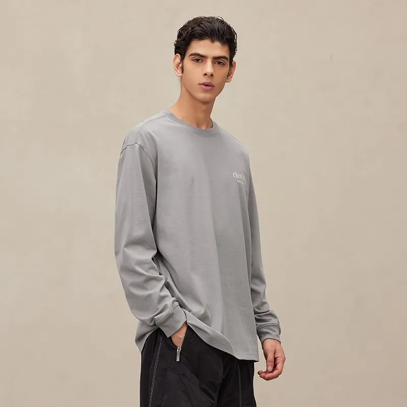 CHINISM Drop Shoulder Sleeve T Shirt Unisex-17