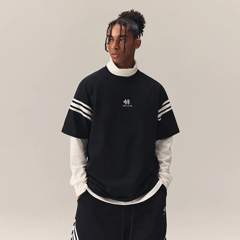 CHINISM Raglan Sleeve T Shirt Unisex-3