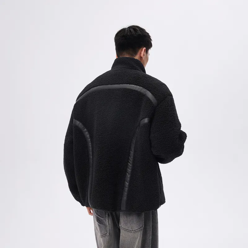CHINISM Velvet feel Coat Unisex-3