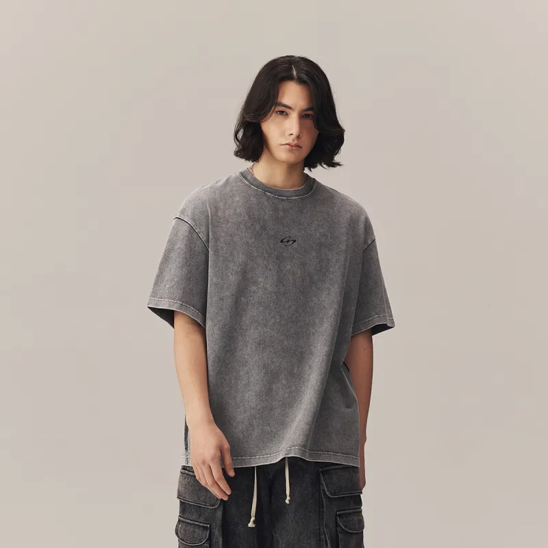 CHINISM T Shirts Unisex Gray-3