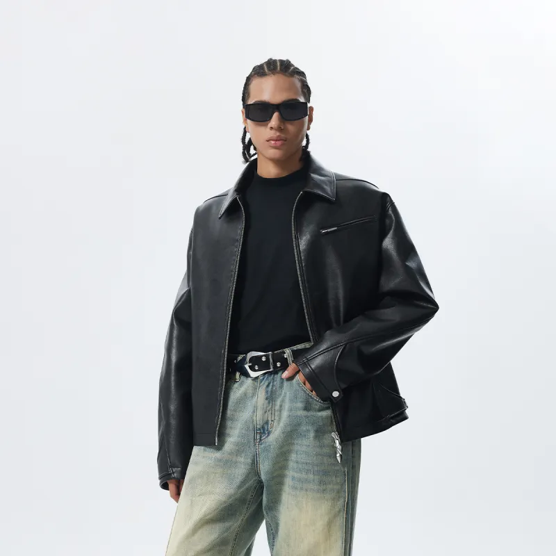 CHINISM Blackwater Series Jackets Coats Unisex Black-4