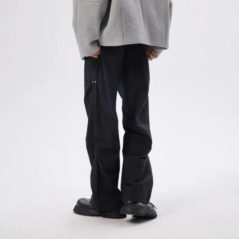CHINISM Casual Pants Unisex Black-5