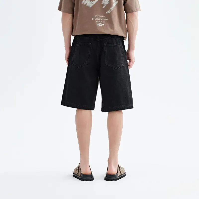 CHINISM Denim Shorts Unisex-11