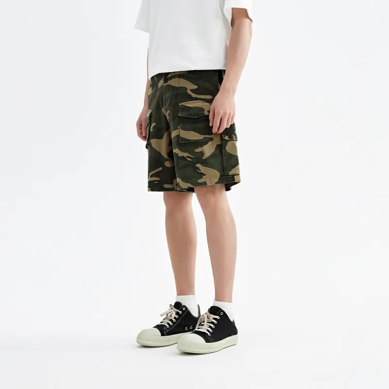 CHINISM Shorts Unisex Camouflage-3