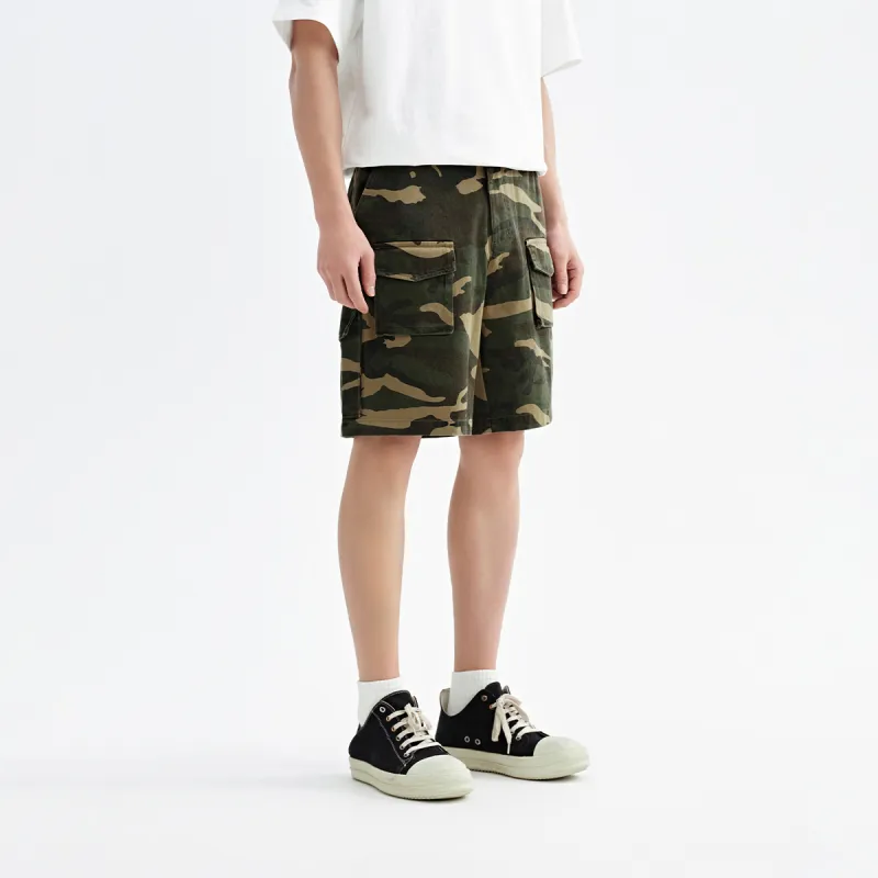 CHINISM Shorts Unisex Camouflage-4