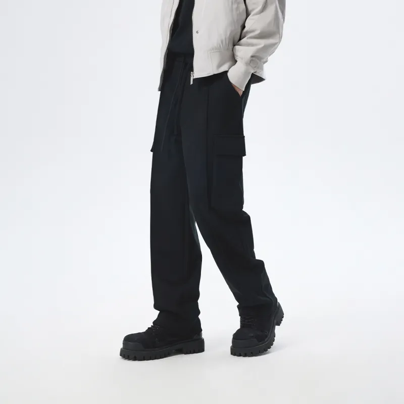 CHINISM Knitted Sweatpants Unisex-4