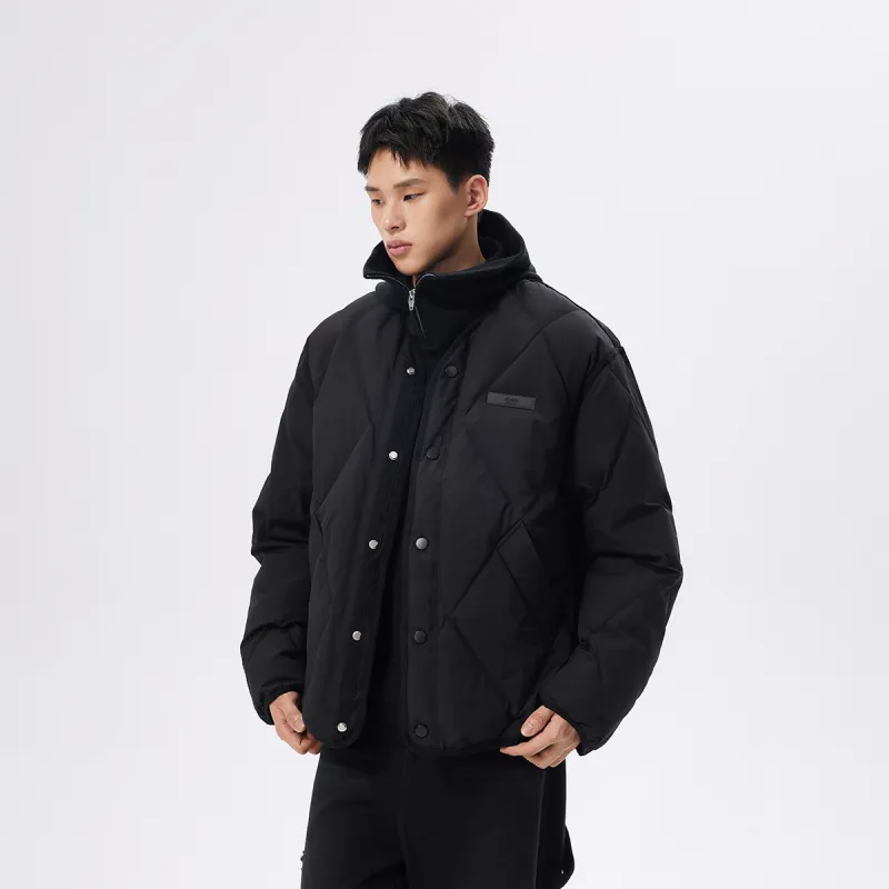 CHINISM Down Jacket Unisex Black-3