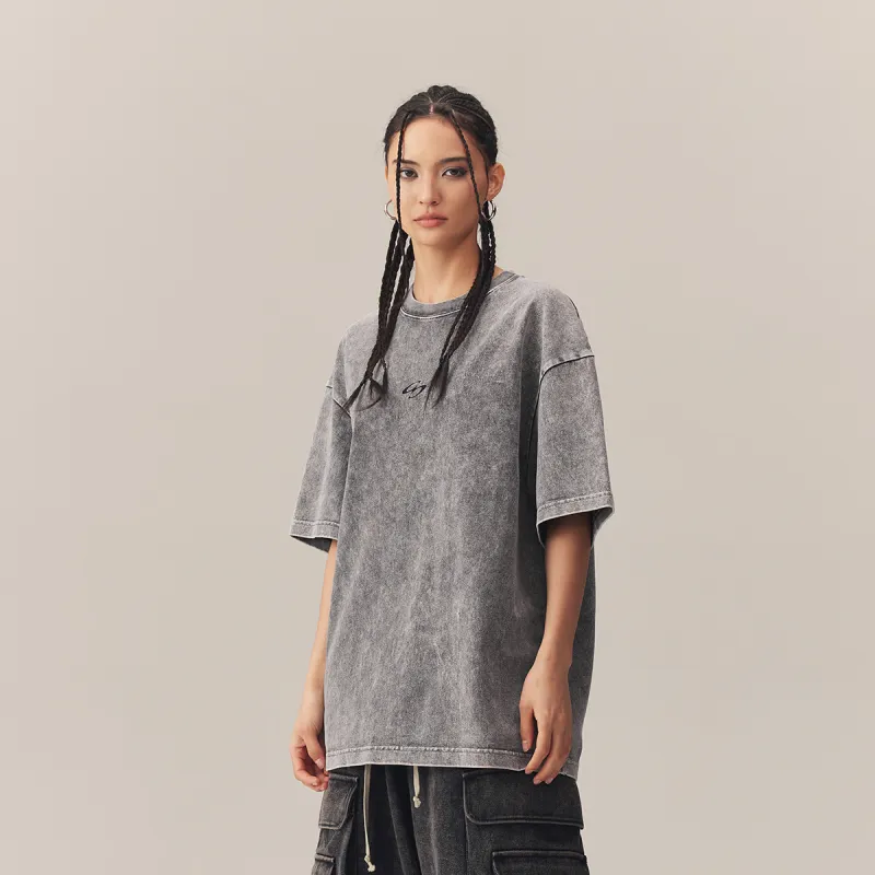 CHINISM T Shirts Unisex Gray-4