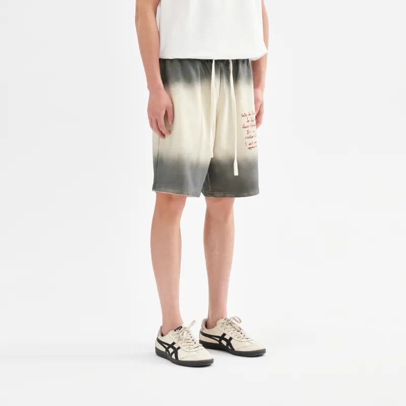 CHINISM Casual Shorts Unisex Washed Gray-5