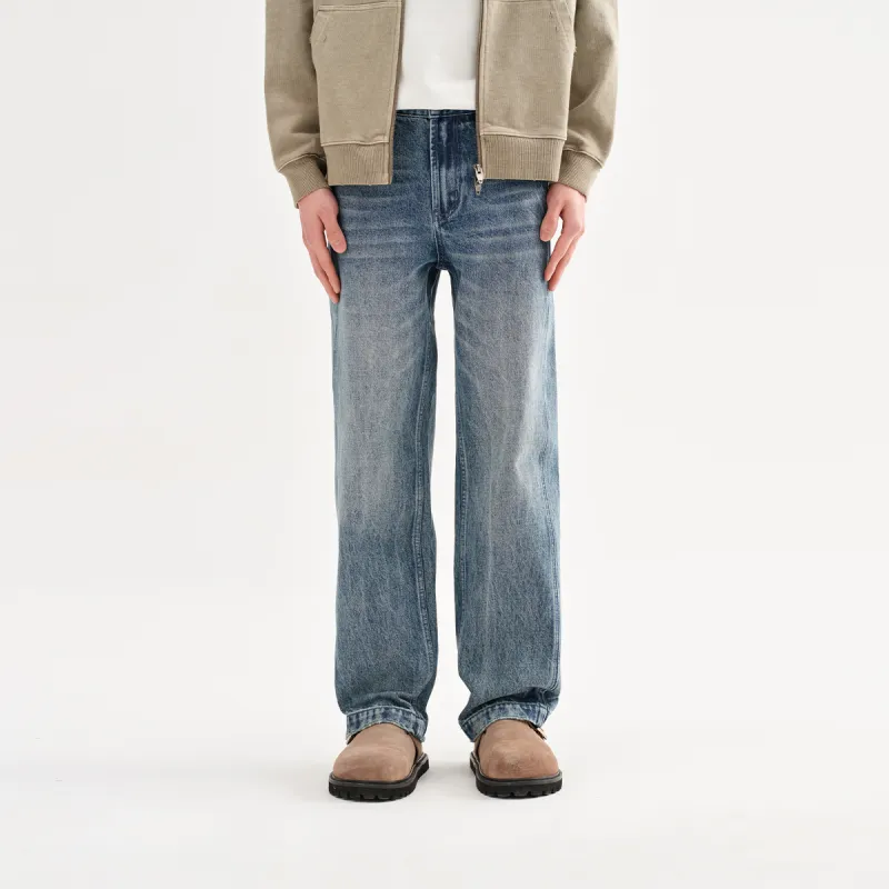 CHINISM Jeans Unisex Blue Denim-2