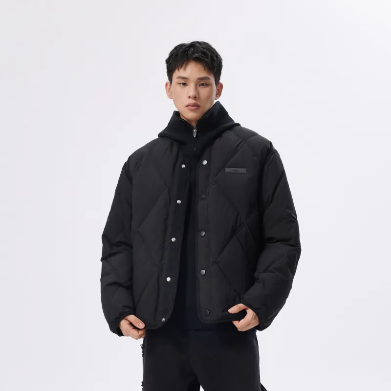 CHINISM Down Jacket Unisex Black-4
