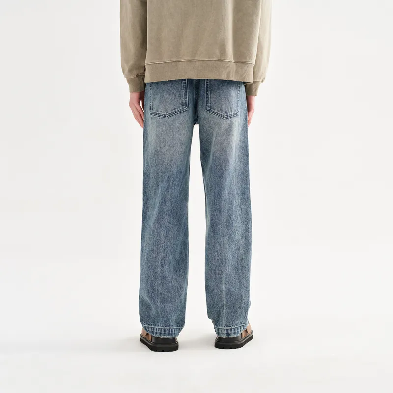 CHINISM Jeans Unisex Blue Denim-5