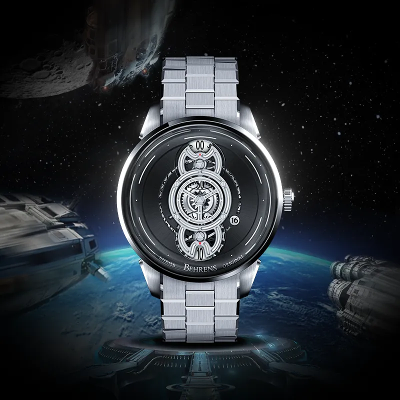 BEHRENS Unisex Star Voyager Collection Watch-4