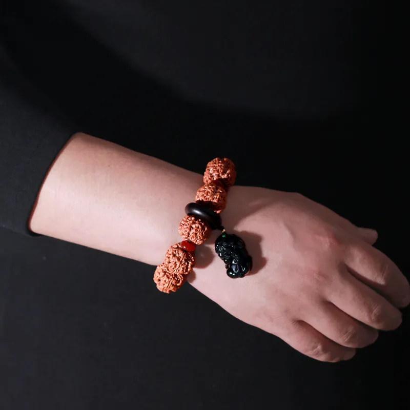 MUUSI King Kong Bodhi Seeds Bracelets Unisex-2