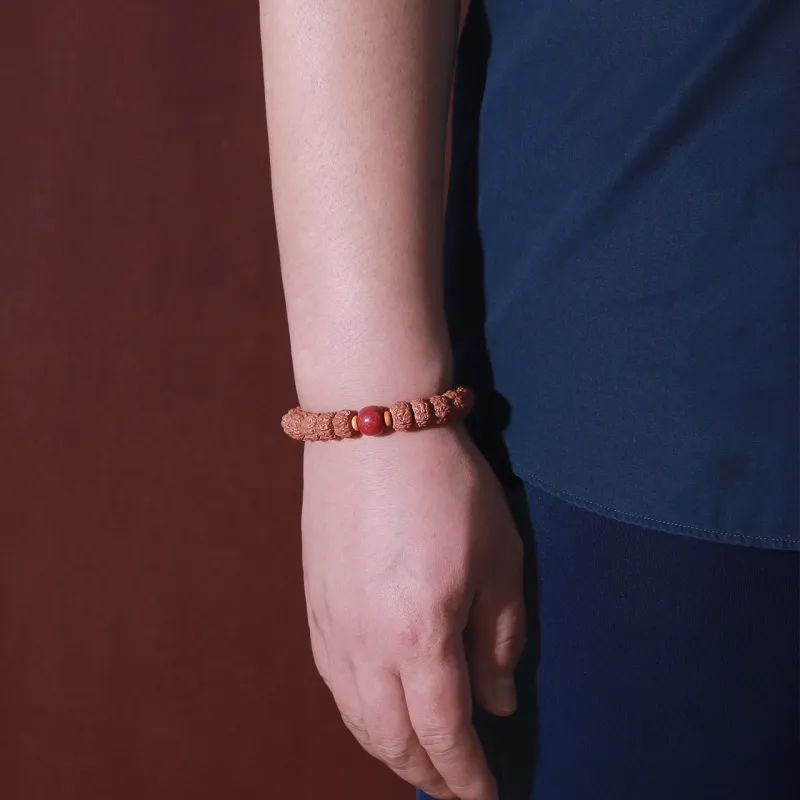 MUUSI King Kong Bodhi Seeds Bracelets Unisex-2