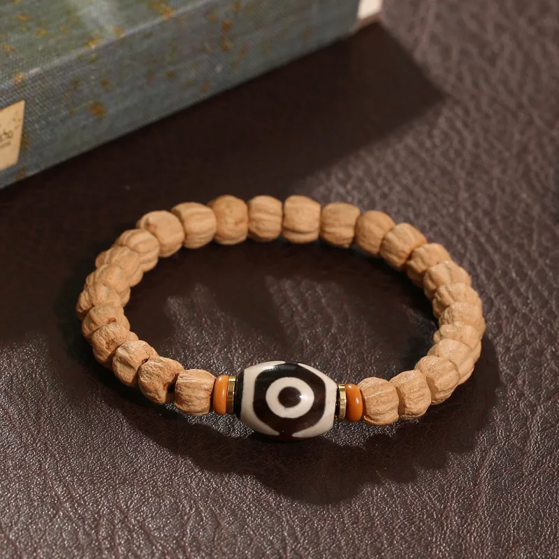 MUUSI Cacumen Platycladi Seeds Bracelets Unisex-7