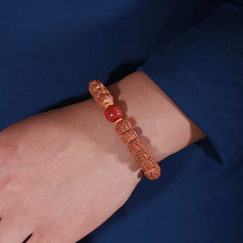 MUUSI King Kong Bodhi Seeds Bracelets Unisex-6